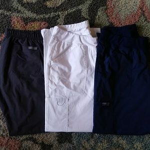 Greys anatomy and cherokee scrub pants